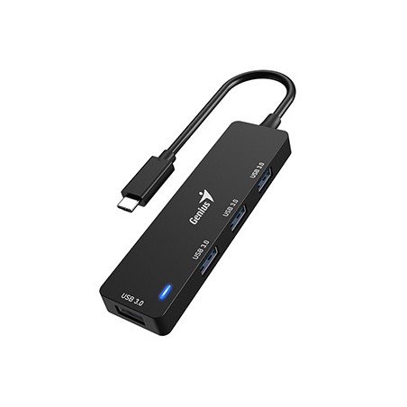 USB (3.0) hub 4-port, UH-400, czarny, Genius