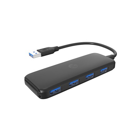 USB (3.0) hub 4-port, DHC-CT110, czarny, Hewlett-Packard