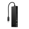 USB-C Koncentrator wieloportowy 4-port, B8SU8UT, czarny, długość przewodu 15cm, HP, 1 USB Type-CR,2 USB Type-A,1 RJ-45