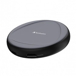 Bezprzewodowy adapter USB-C z koncentratorem WDA02 Share My Screen 4K 32147, czarny, długość przewodu 15cm, Verbatim