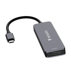 USB-C Hub wieloportowy 4-port, 32155, szary, długość kabla 18 cm, Verbatim, USB-C PD, USB-A 3.2 Gen 1, USB-A 2.0