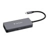 USB-C Hub wieloportowy 6-port, 32157, szary, długość kabla 18,8 cm, Verbatim, USB-C PD, USB-A 3.2 Gen 1, USB-A 2.0, SD a microSD