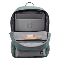 Plecak na  notebook 15,6", 17 l, Campus, zielony z poliester, HP