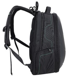 Plecak na  notebook 17", Assailant, czarny z nylon, Bestlife