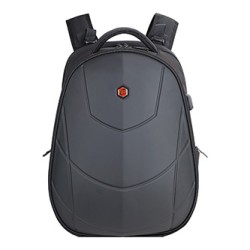 Plecak na  notebook 17", Assailant, czarny z nylon, Bestlife