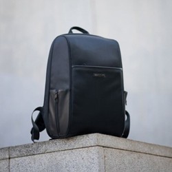 Plecak na  notebook 15,6", Calpe 2.0, czarny z 95% poliester + 5% poliuretan, Bestlife