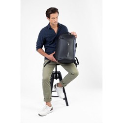 Plecak na  notebook 15,6", Oden X, czarny z poliester, Bestlife