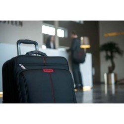 Torba na  notebook 16", Copenhagen, czarna z poliester, na kółkach typ Verbatim