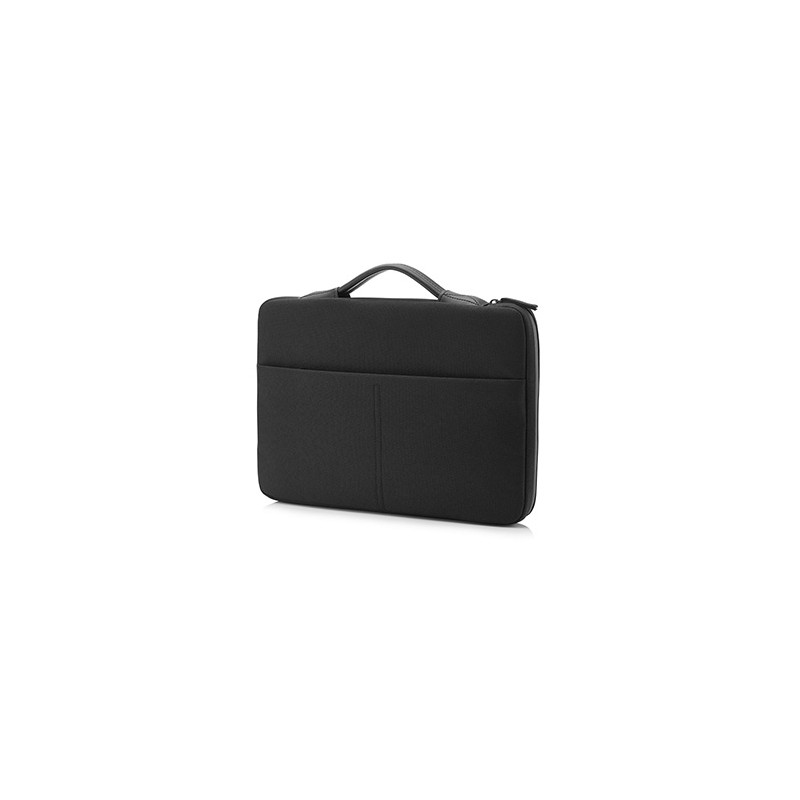 Opakowanie na  notebook 14", ENVY Urban, czarne z powłoka wodoodporna, ze skórzaną rączką, HP