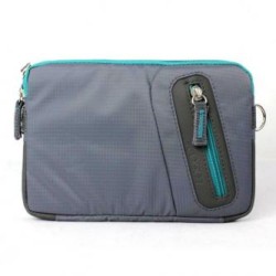 Torba na tablet 7", Fashionable, szara z poliester, Logo