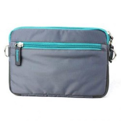 Torba na tablet 7", Fashionable, szara z poliester, Logo