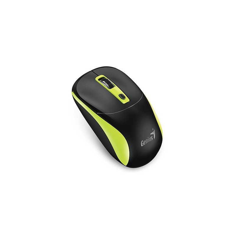 Genius NX-7123 Mysz bezprzewodowa, czarno-zielona, 1200DPI