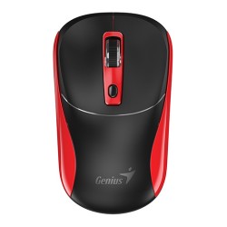 Genius NX-7123 Mysz bezprzewodowa, czarno-czerwona, 1200DPI