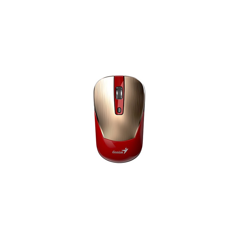 Genius NX-7125 Mysz bezprzewodowa, czerwono-złoty, 1200DPI