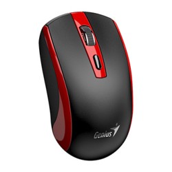 Genius ECO-8150 Mysz bezprzewodowa, czarno-czerwona, 1200DPI