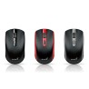Genius ECO-8150 Mysz bezprzewodowa, czarno-czerwona, 1200DPI