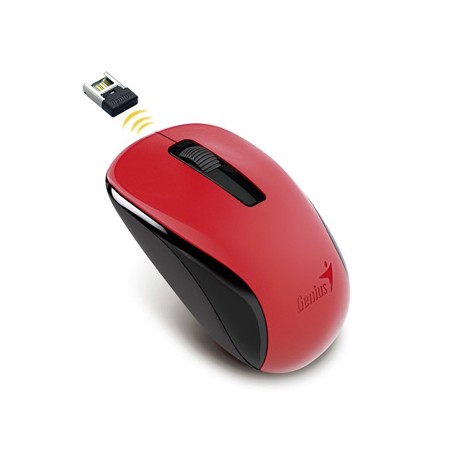 Genius NX-7005 Mysz bezprzewodowa, czerwona, 1200DPI