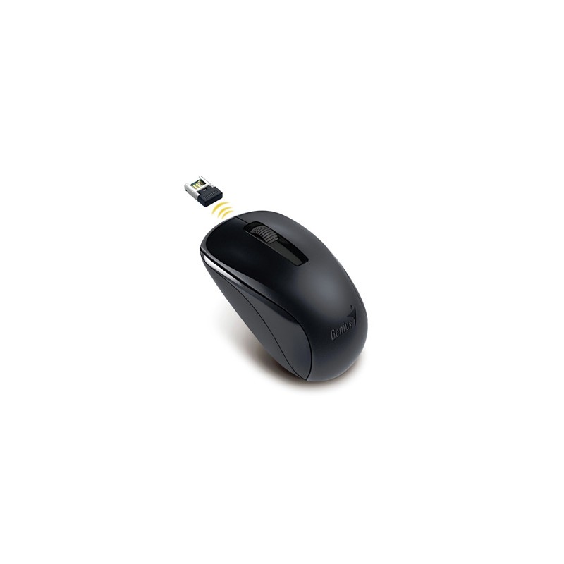 Genius NX-7005 Mysz bezprzewodowa, czarna, 1200DPI
