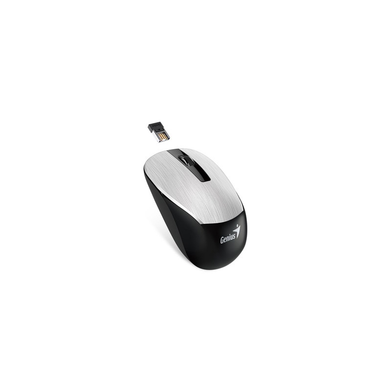 Genius NX-7015 Mysz bezprzewodowa, srebrna, 1600DPI