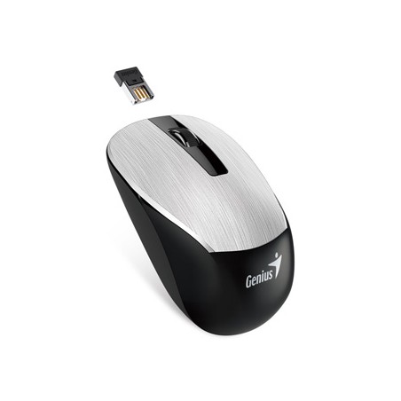 Genius NX-7015 Mysz bezprzewodowa, srebrna, 1600DPI
