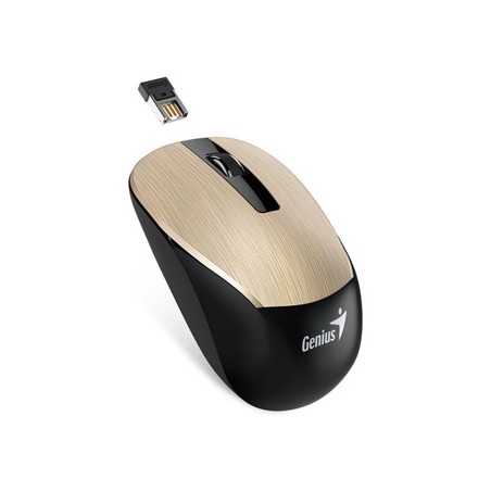 Genius NX-7015 Mysz bezprzewodowa, złota, 1600DPI