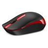 Genius NX-7007 Mysz bezprzewodowa, czarno-czerwona, 1200DPI