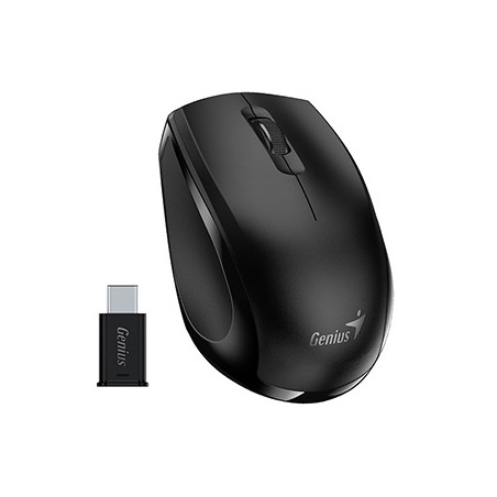 Genius NX-8006S Type-C Mysz bezprzewodowa, czarna, 1200DPI