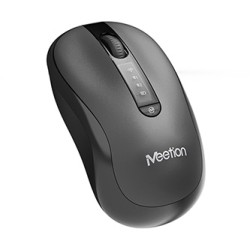 Meetion BTM185 Mysz bezprzewodowa, czarna, 3200DPI