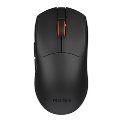 Meetion GW12 Mysz czarna, 12800DPI, Tri-Mode