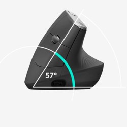 Logitech MX Vertical Mysz szara, 4000DPI, Tri-Mode