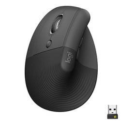 Logitech LIFT LEFT GRAPHITE Mysz bezprzewodowa, szara, 4000DPI, dla leworęcznych