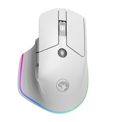 Marvo G803 Mysz bezprzewodowa, biała, 4000DPI