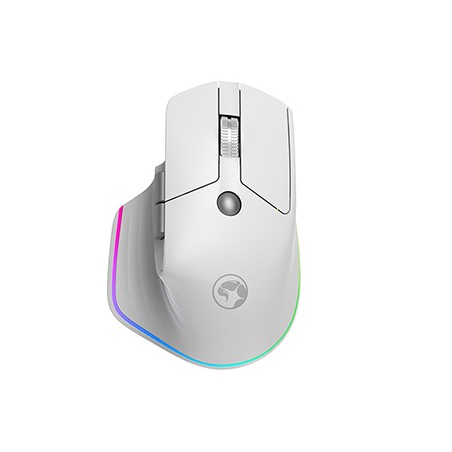Marvo G803 Mysz bezprzewodowa, biała, 4000DPI