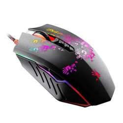 A4Tech BLOODY A60A Mysz przewodowa, czarna, 6200DPI