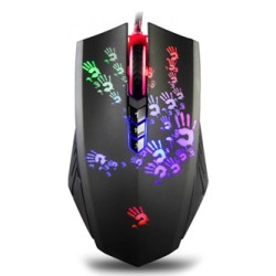 A4Tech BLOODY A60A Mysz przewodowa, czarna, 6200DPI