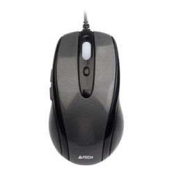A4Tech N-708X Mysz przewodowa, czarna, 1600DPI