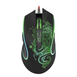 Defender Venom GM-640L Mysz przewodowa, czarna, 7200DPI