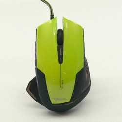 E-blue Mazer R Mysz przewodowa, zielona, 2400DPI, EOL