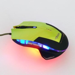 E-blue Mazer R Mysz przewodowa, zielona, 2400DPI, EOL