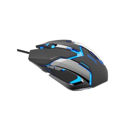 E-blue Auroza Gaming Mysz przewodowa, czarna, 4000DPI