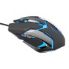 E-blue Auroza Gaming Mysz przewodowa, czarna, 4000DPI