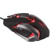 E-blue Auroza Gaming Mysz przewodowa, czarna, 4000DPI