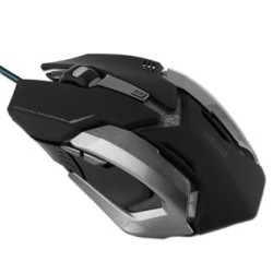 E-blue Auroza Gaming Mysz przewodowa, czarna, 4000DPI