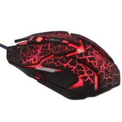 E-blue Auroza Gaming Mysz przewodowa, czarna, 4000DPI, e-box