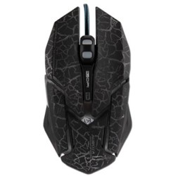 E-blue Auroza Gaming Mysz przewodowa, czarna, 4000DPI, e-box