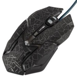 E-blue Auroza Gaming Mysz przewodowa, czarna, 4000DPI, e-box