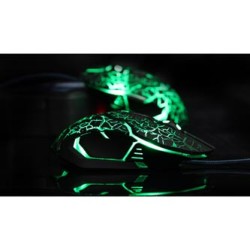 E-blue Auroza Gaming Mysz przewodowa, czarna, 4000DPI, e-box
