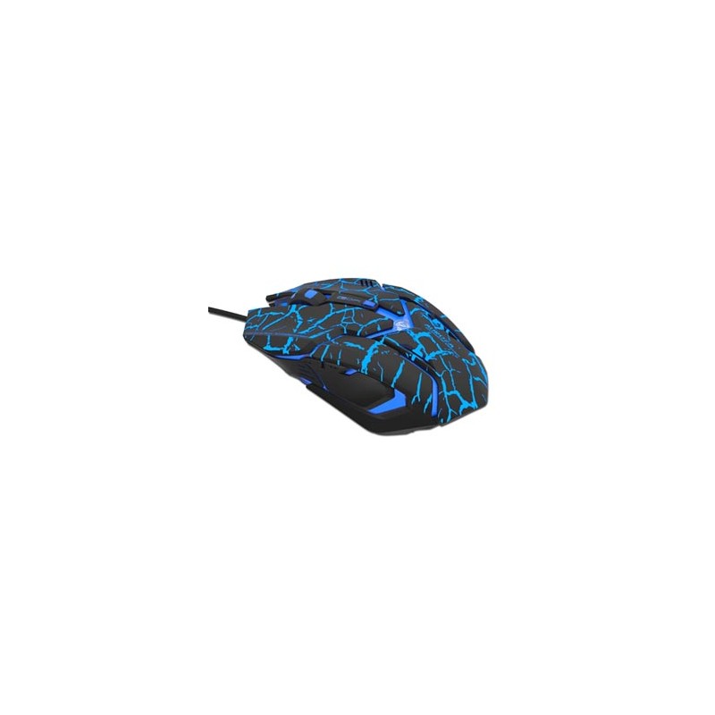 E-blue Auroza Gaming Mysz przewodowa, czarna, 4000DPI
