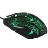 E-blue Auroza Gaming Mysz przewodowa, czarna, 4000DPI