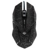 E-blue Auroza Gaming Mysz przewodowa, czarna, 4000DPI